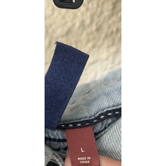 Pilcro Femme Smocked Blouse Milkmaid L Puff Sleeve Boho Western Festival Cottage - Picture 9 of 11